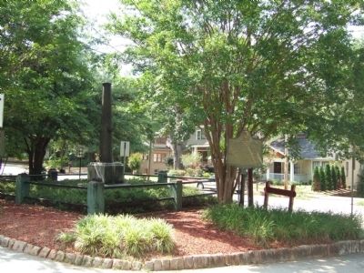 Historic Ground --1864 Marker in Monument Park. Click for full size. Historic Ground --1864 Marker in Monument Park image. Click for full size.