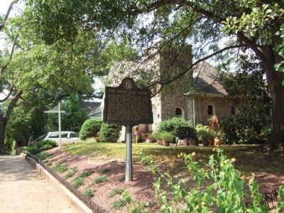 The Troup House Marker. Click for full size. The Troup House Marker image. Click for full size.