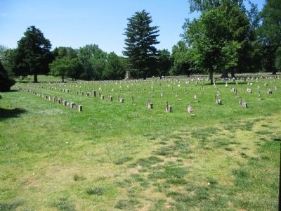 Fredericksburg National Cemetery. Click for full size. Fredericksburg National Cemetery image. Click for full size.