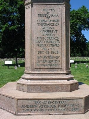 Front Inscription on Monument. Click for full size. Front Inscription on Monument image. Click for full size.