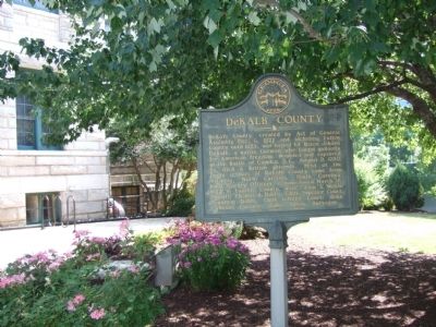 DeKalb County Marker image. Click for full size.