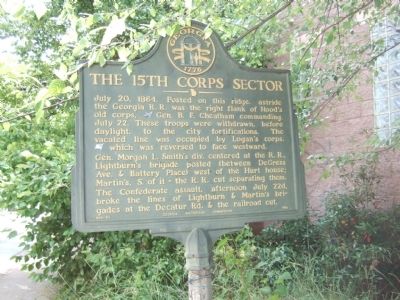 The 15th Corps Sector Marker image. Click for full size.