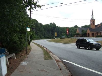 View East on Briarcliff Road. Click for full size. View East on Briarcliff Road image. Click for full size.