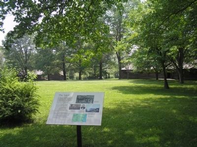 Marker in New Windsor Cantonment image. Click for full size.