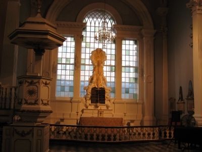 St. Paul's Chapel Interior. Click for full size. St. Paul's Chapel Interior image. Click for full size.