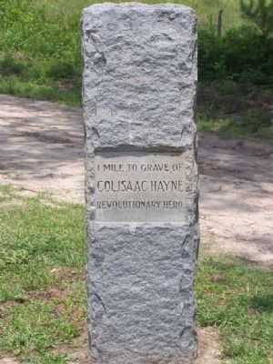 "Mile" Marker, at SC 64. Click for full size. "Mile" Marker, at SC 64 image. Click for full size.