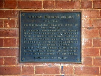 William Holding Echols Marker. Click for full size. William Holding Echols Marker image. Click for full size.
