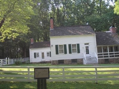 Marker in Jockey Hollow. Click for full size. Marker in Jockey Hollow image. Click for full size.