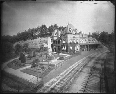 1890s View of the Station Hotel image. Click for full size.