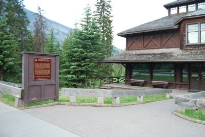 Wideview of Banff Park Museum Marker image. Click for full size.