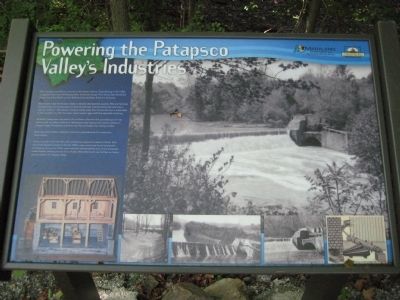 Powering the Patapsco Valley's Industries Marker image. Click for full size.