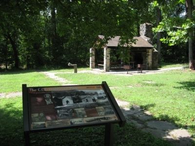 The C.C.C. Builds Our Park Marker. Click for full size. The C.C.C. Builds Our Park Marker image. Click for full size.