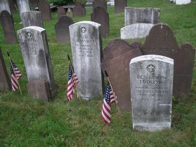 Revolutionary War Soldier Graves. Click for full size. Revolutionary War Soldier Graves image. Click for full size.