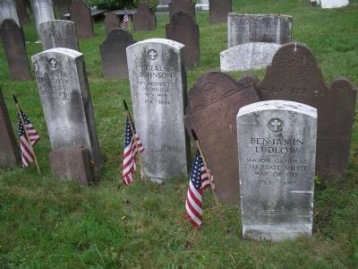 Revolutionary War Soldier Graves image. Click for full size.