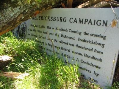 Fredericksburg Campaign Marker. Click for full size. Fredericksburg Campaign Marker image. Click for full size.