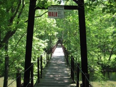 Swinging Bridge image. Click for full size.