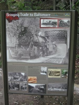 Bringing Trade to Baltimore Marker. Click for full size. Bringing Trade to Baltimore Marker image. Click for full size.