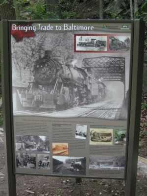 Bringing Trade to Baltimore Marker image. Click for full size.