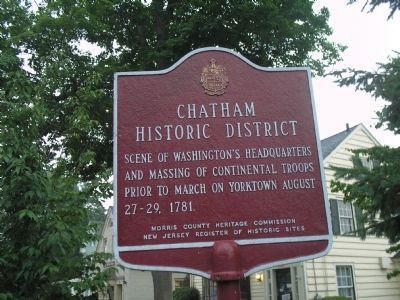 Chatham Historic District Marker image. Click for full size.