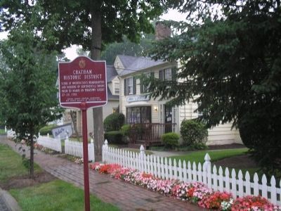 Marker on Historic Main Street. Click for full size. Marker on Historic Main Street image. Click for full size.