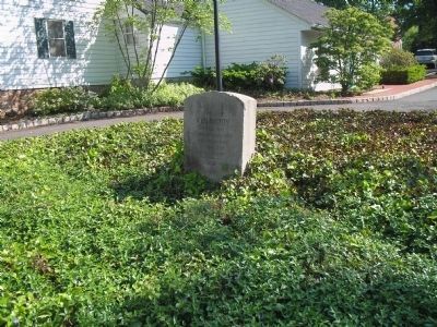 Washington’s Route Marker in Pluckemin. Click for full size. Washington’s Route Marker in Pluckemin image. Click for full size.