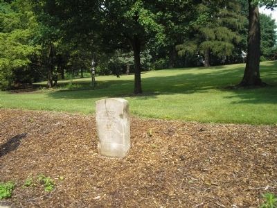 Washington�s Route Marker in Basking Ridge image. Click for full size.