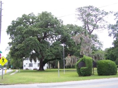 Midway Church Marker. Click for full size. Midway Church Marker image. Click for full size.