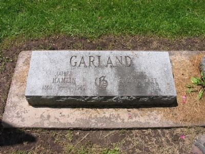 Hamlin Garland Gravestone. Click for full size. Hamlin Garland Gravestone image. Click for full size.