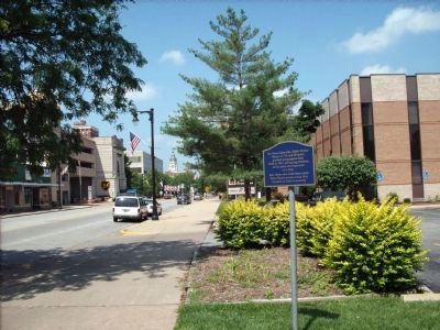 Eddie Taylor - - "Mayor of 7th and Wabash" Marker from a Distance. Click for full size. Eddie Taylor - - "Mayor of 7th and Wabash" Marker from a Distance image. Click for full size.