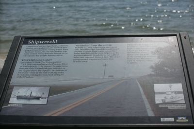 Shipwreck! Marker. Click for full size. Shipwreck! Marker image. Click for full size.