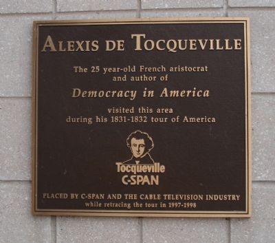 Alexis de Tocqueville Marker image. Click for full size.