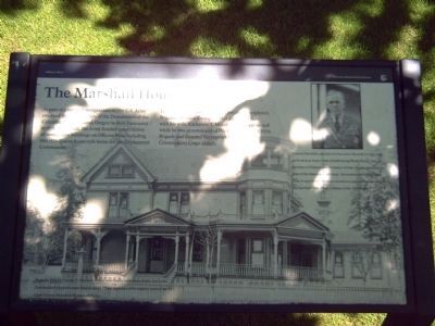 The Marshall House Marker. Click for full size. The Marshall House Marker image. Click for full size.