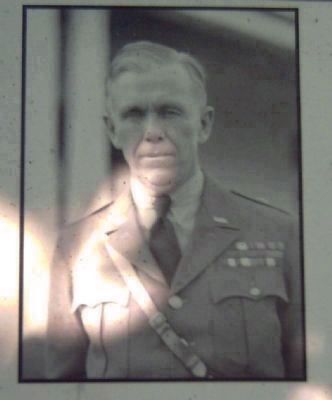 1937 Portrait of General Marshall from the Marker image. Click for full size.