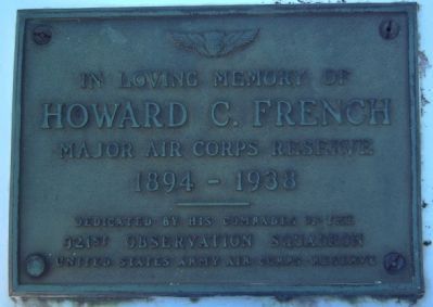 Howard C. French Marker image. Click for full size.