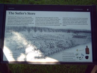 The Sutler's Store Marker image. Click for full size.