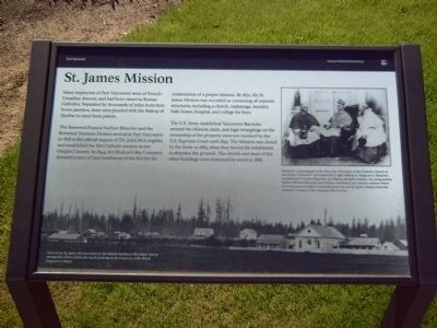 St. James Mission Marker image. Click for full size.