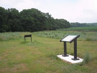 Monmouth Battlefield Markers. Click for full size. Monmouth Battlefield Markers image. Click for full size.