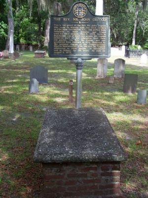 The Rev. Mr. John Osgood Marker with Tomb. Click for full size. The Rev. Mr. John Osgood Marker with Tomb image. Click for full size.