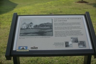 Lighthouse Keeper's Quarters Marker image. Click for full size.