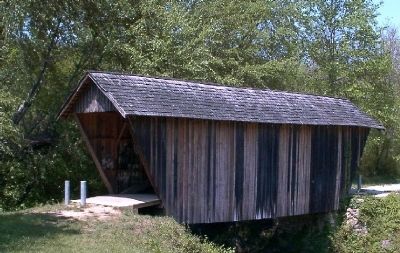 Stovall Mill Covered Bridge image. Click for full size.