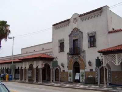 Columbia Restaurant marker, on the far left image. Click for full size.