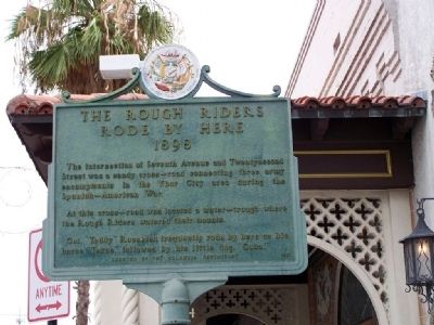 The Rough Riders Rode By Here 1898 Marker. Click for full size. The Rough Riders Rode By Here 1898 Marker image. Click for full size.