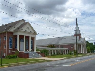 Hinesville Methodist Church. Click for full size. Hinesville Methodist Church image. Click for full size.