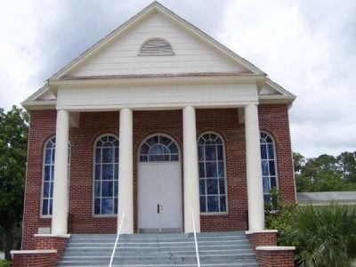 Hinesville Methodist Church. Click for full size. Hinesville Methodist Church image. Click for full size.