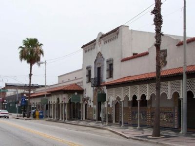 The Rough Riders Rode By Here, the middle marker at the Columbia Restaurant. Click for full size. The Rough Riders Rode By Here, the middle marker at the Columbia Restaurant image. Click for full size.