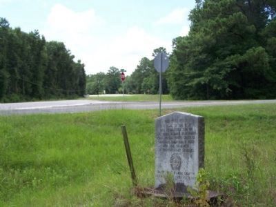 Old Post Road Marker and Barrington Ferry Road, to the right image. Click for full size.
