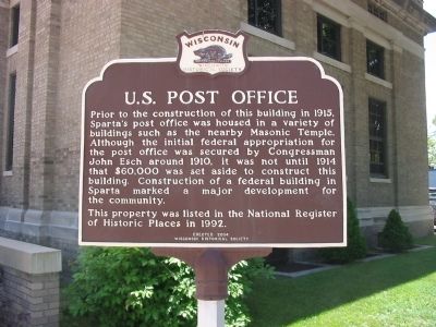 U.S. Post Office Marker. Click for full size. U.S. Post Office Marker image. Click for full size.