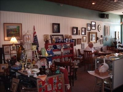 A Place to Enjoy Bakery Items or Antiques. Click for full size. A Place to Enjoy Bakery Items or Antiques image. Click for full size.