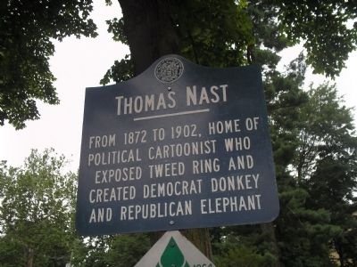 Thomas Nast Marker image. Click for full size.