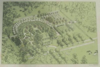Woodmanston Plantation on-site artist 's concept image. Click for full size.